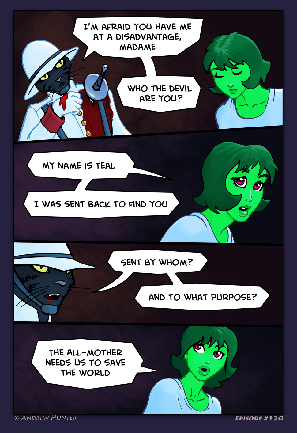 On a mission from…