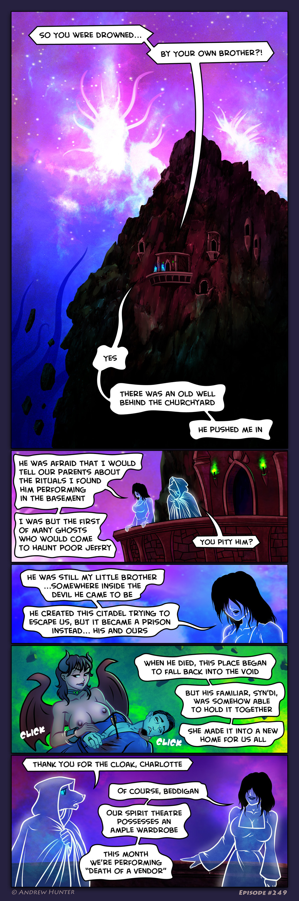 The Grudging Ring of Dark Water