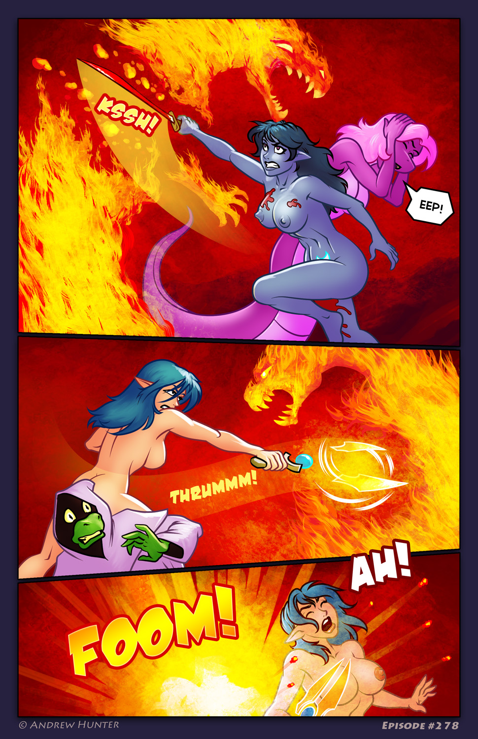 Fighting Fire With… uh