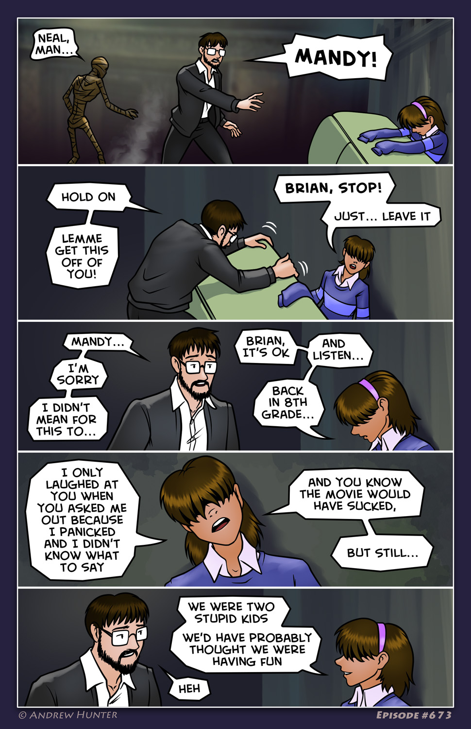 A Weight Off Her Chest